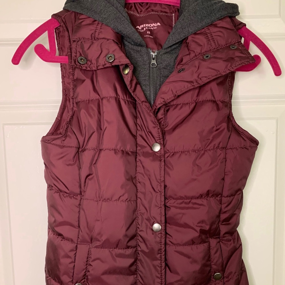 PufferVest with hoodie Arizona Jeans